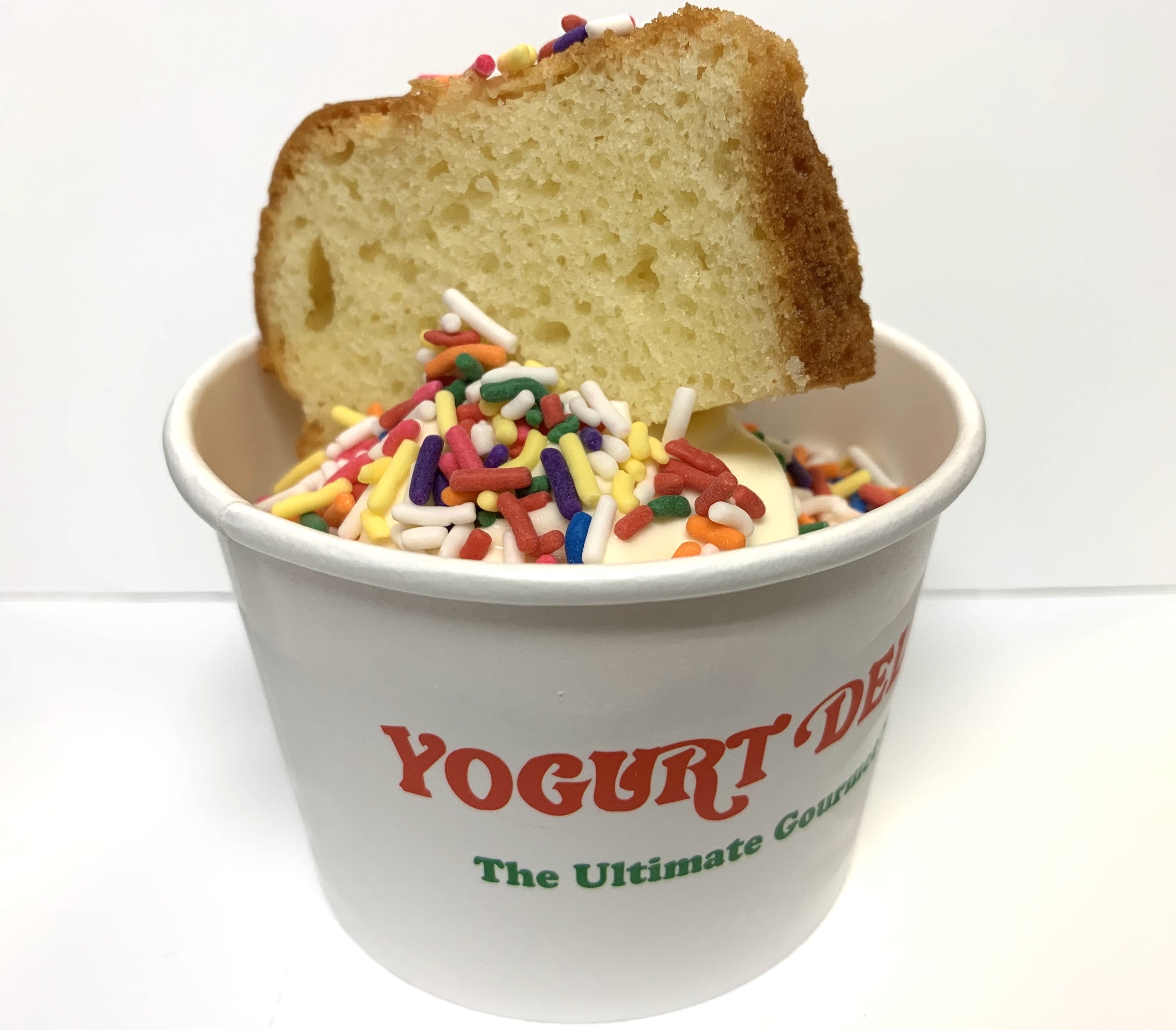 yogurt, pound cake